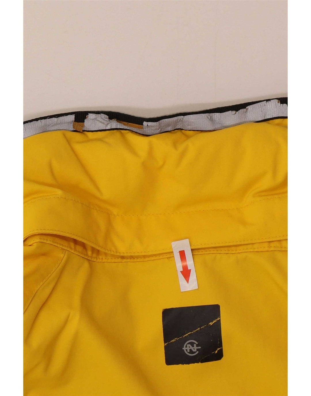 Nautica Herren Regenjacke UK 42 XL Gelbes Nylon
