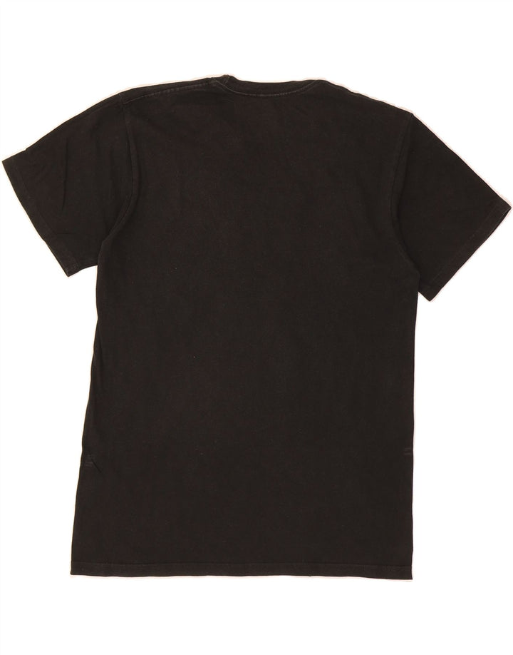 HARD ROCK Mens London Graphic T-Shirt Top Medium Black Cotton Vintage Hard Rock and Second-Hand Hard Rock from Messina Hembry 