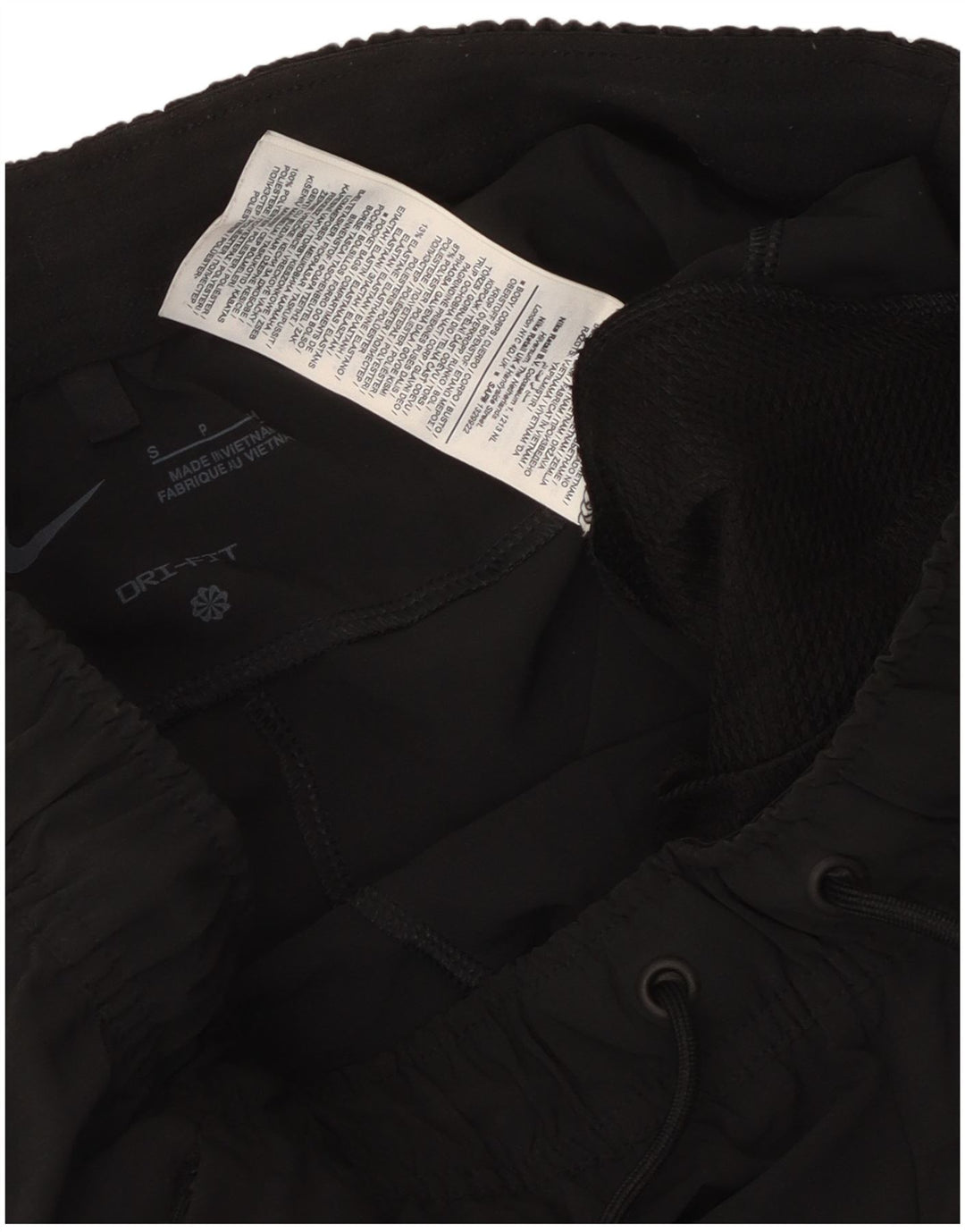 Nike Herren-Trainingshose, Größe S, Schwarz, Polyester