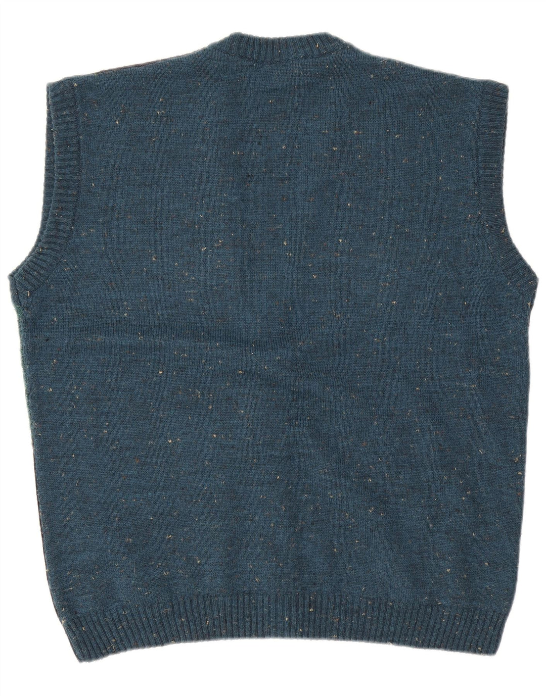 Maria Jose Herren-Cardigan, ärmellos, groß, mehrfarbig, meliert
