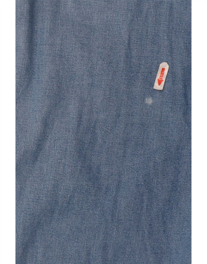 Casucci Herren-Jeanshemd, klein, Blau