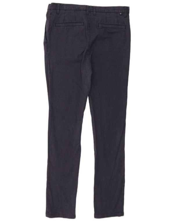 Ted Baker Slim Chino-Hose für Herren, W30, L31, Marineblau, Polyester