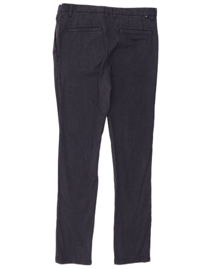 Ted Baker Slim Chino-Hose für Herren, W30, L31, Marineblau, Polyester
