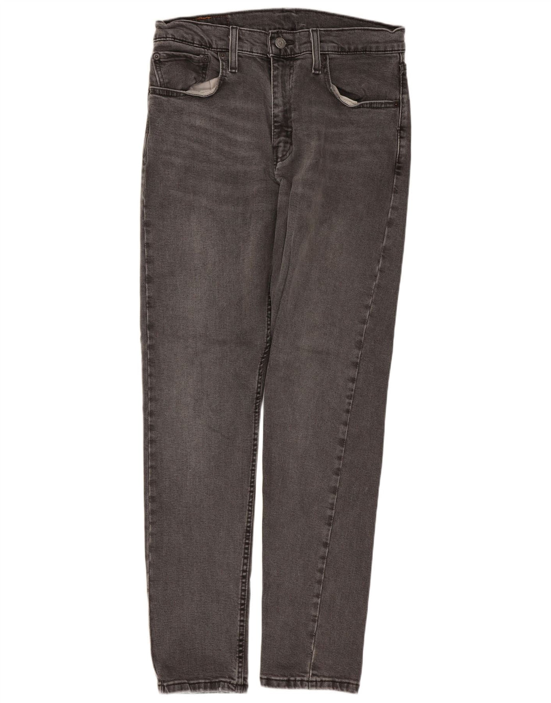 Levi's Herren 512 Slim Tapered Jeans W32 L32 Graue Baumwolle