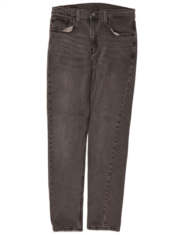 Levi's Herren 512 Slim Tapered Jeans W32 L32 Graue Baumwolle