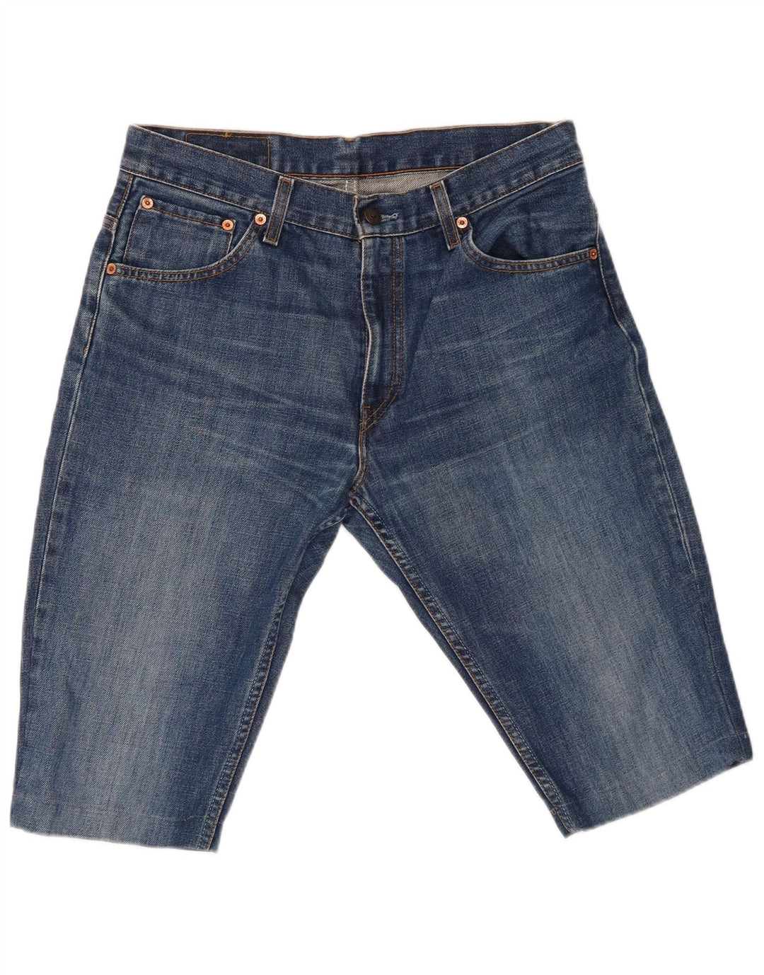 Levi's Herren 516 Denim Shorts W32 mittelblaue Baumwolle