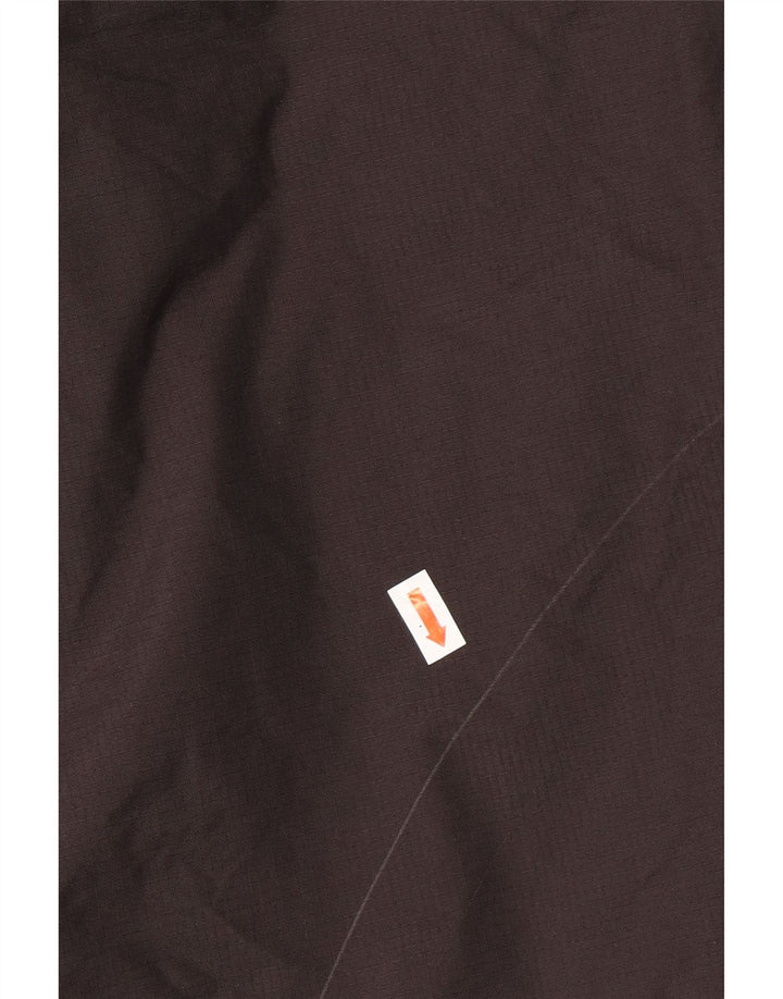 SUPERDRY Übergroße Damen-Windjacke mit Kapuze, Gr. 10, Braun