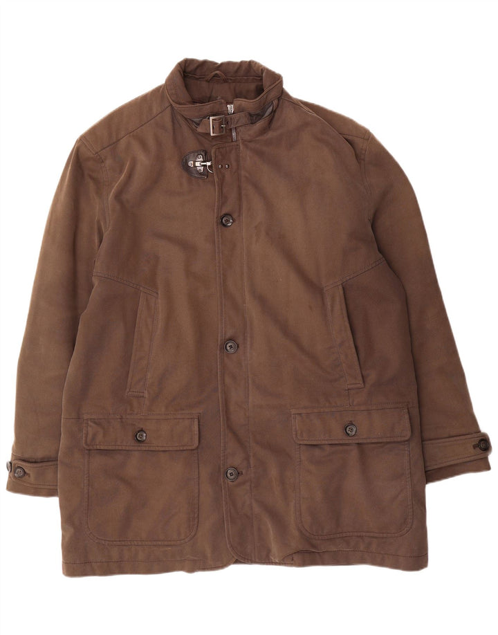 Mabrun Herren Utility Jacke IT 56 3XL Braune Baumwolle