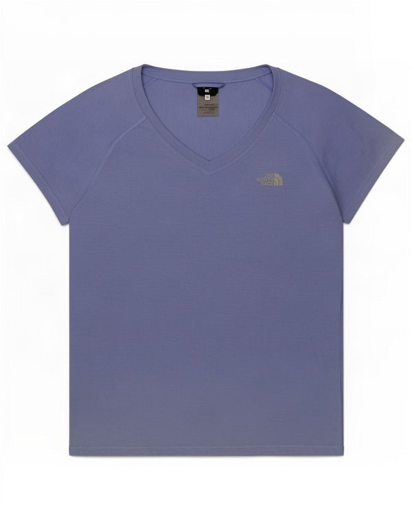 The North Face Damen T-Shirt Top UK 14 Medium Lila