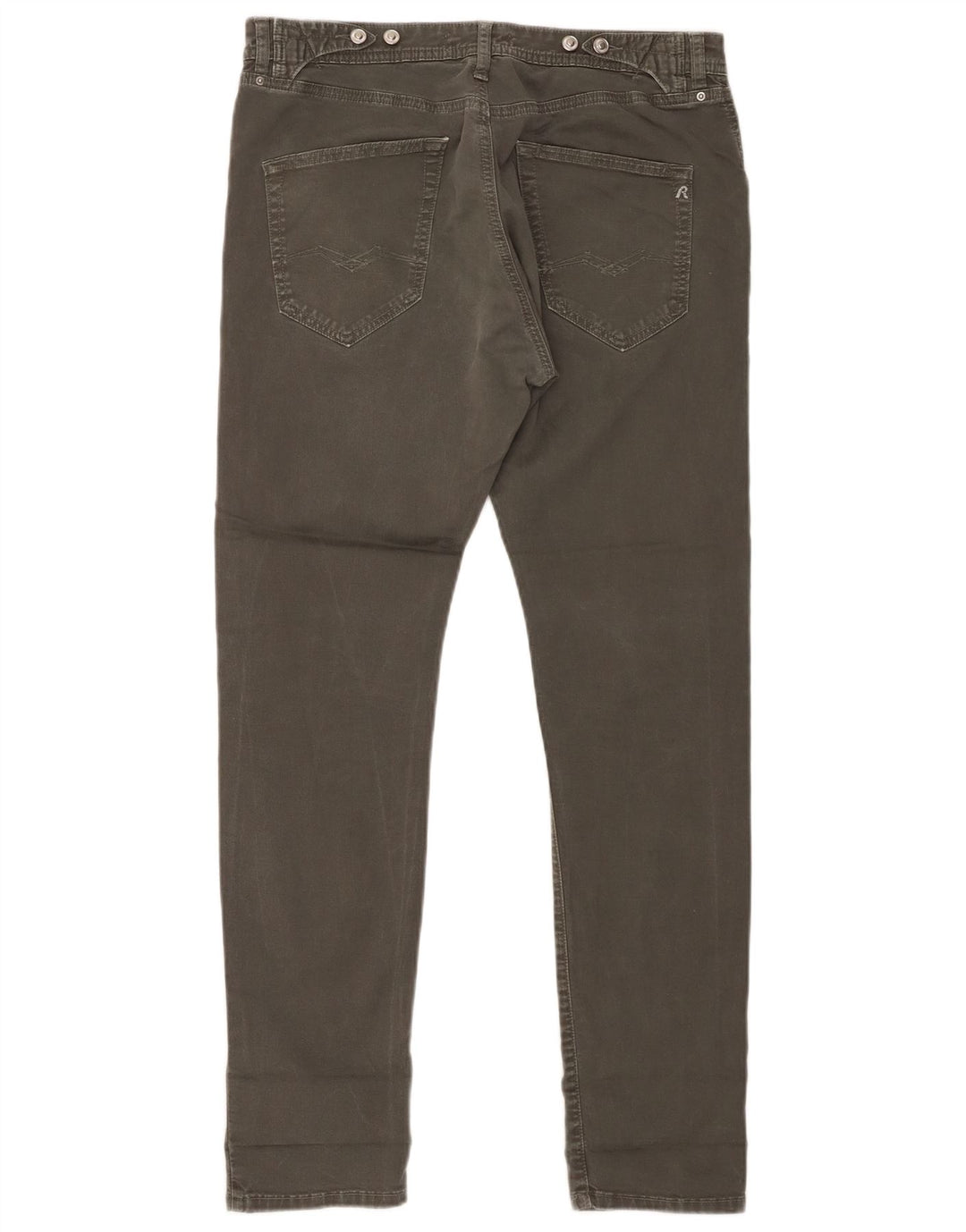 Replay Damen Slim Jeans W32 L29 Grau