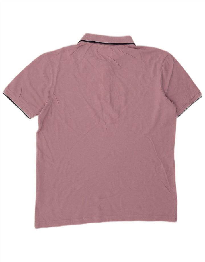 Kappa Herren Poloshirt XL Rosa Baumwolle