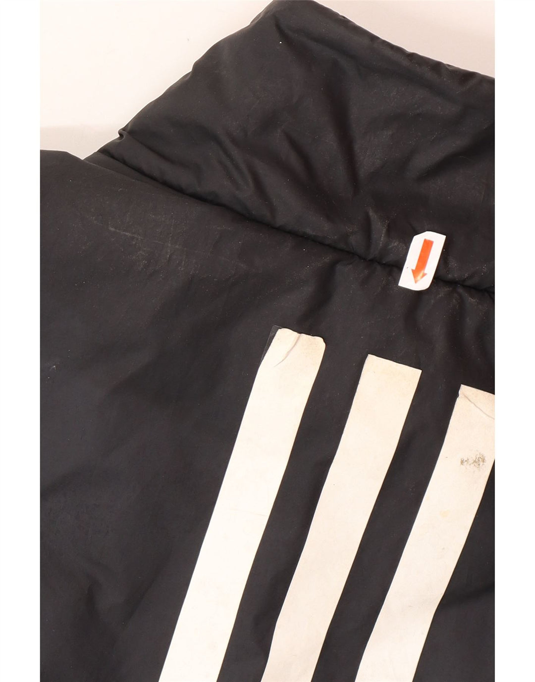 ADIDAS Herren Wattierte Jacke UK 40 Large Schwarz Polyester