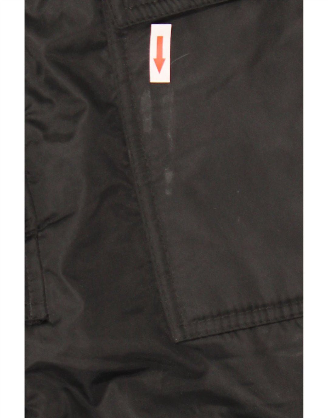 Sears Work Leisure Herren-Skioverall mit Kapuze, groß, aus schwarzem Nylon