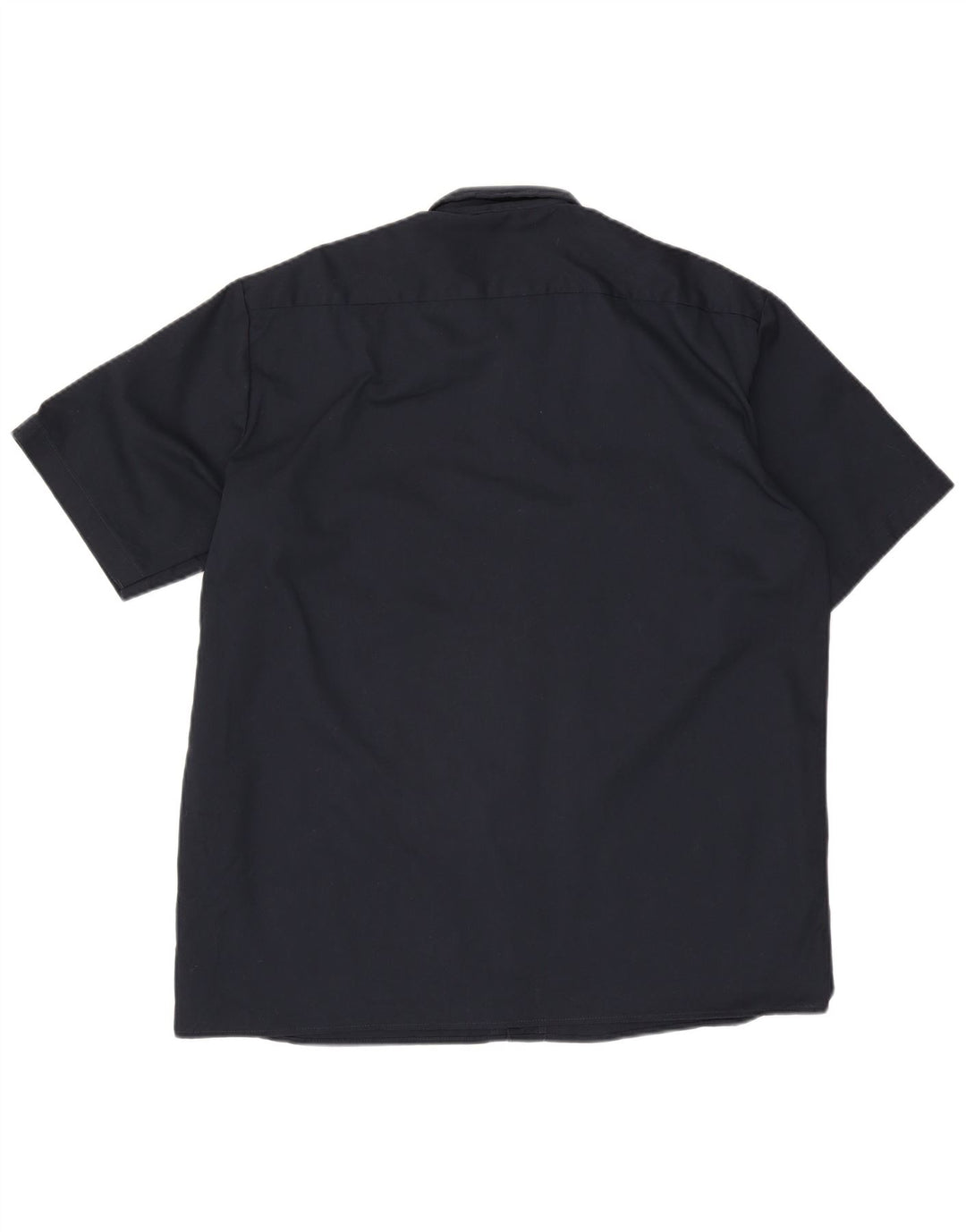 Dickies Herren-Kurzarmhemd, groß, marineblau, Polyester