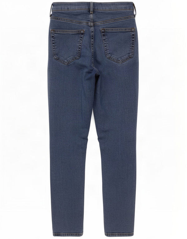 Topshop Damen Jamie Crop Skinny Jeans W26 L24 Blaue Baumwolle