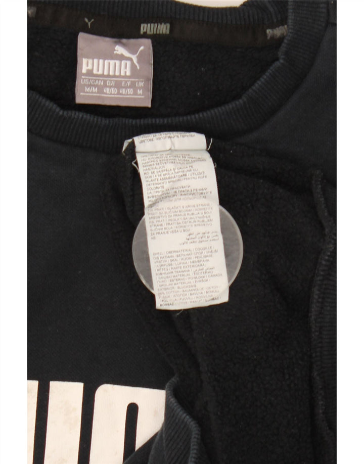 Puma Herren Grafik-Sweatshirt-Pullover, mittelmarineblaue Baumwolle