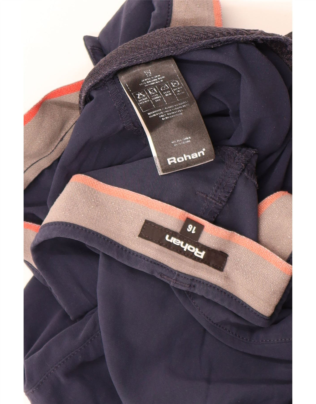 Rohan Damen Cargo-Caprihose US 16 2XL W40 L22 Marineblau Polyamid