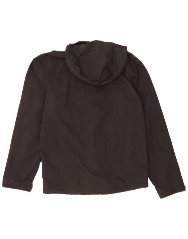 The North Face Herren-Regenjacke mit Kapuze, UK 36, Small, schwarzes Nylon