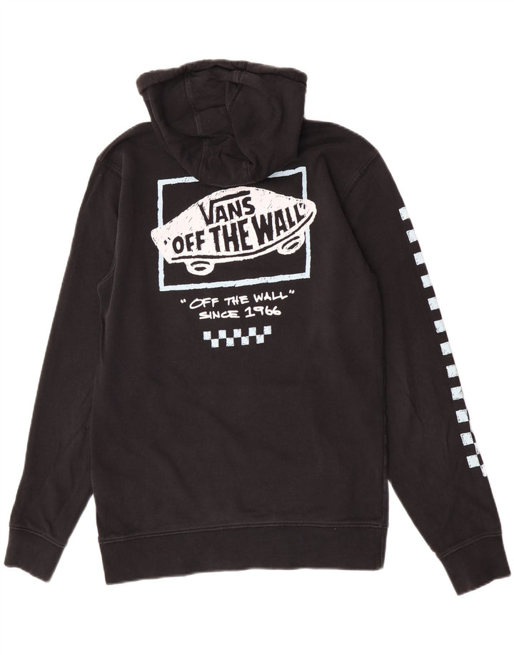 Vans Herren-Kapuzenpullover mit Grafik, Größe S, Schwarz, Baumwolle