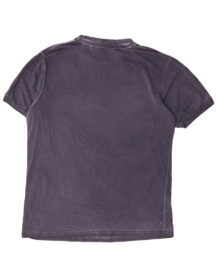 Converse Herren-T-Shirt mit Grafik, mittelgroß, marineblau, Baumwolle