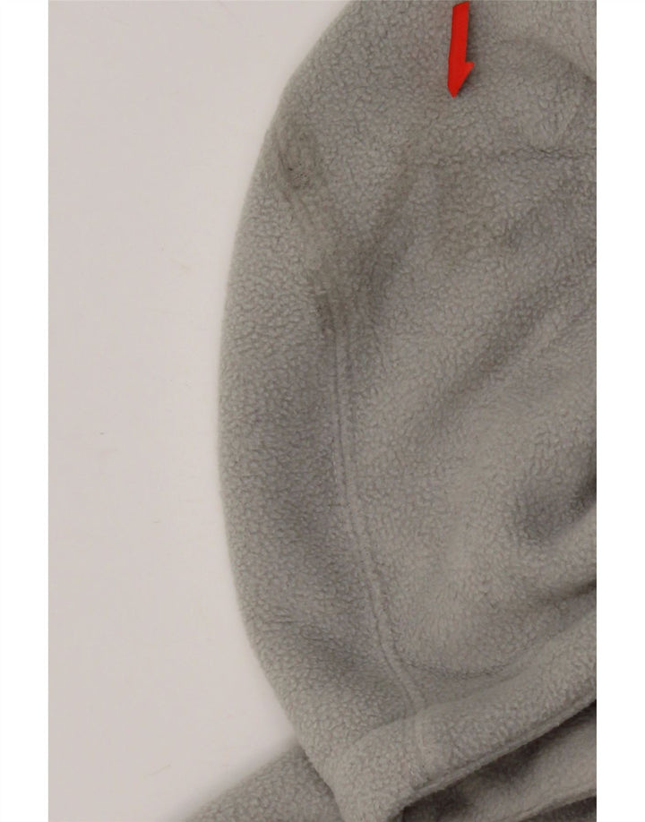 Reebok Herren Kapuzen-Fleecejacke UK 42 XL Grau Polyester