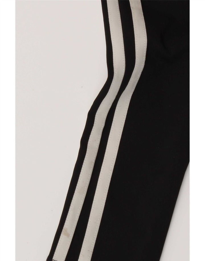 Adidas Damen Climalite Leggings UK 4/6 XS Schwarz Polyester