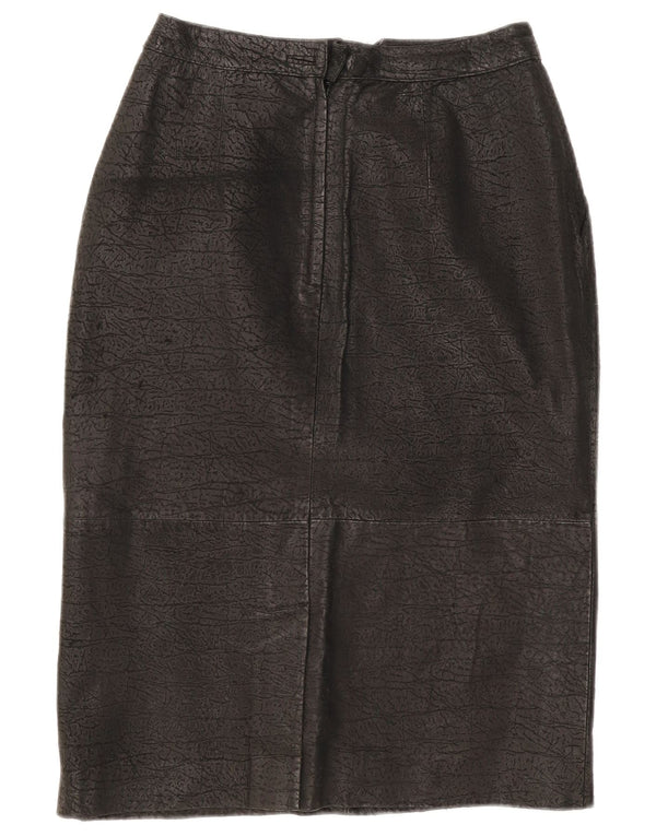 Vintage Damen Bleistiftrock EU 38 Medium W28 Schwarz