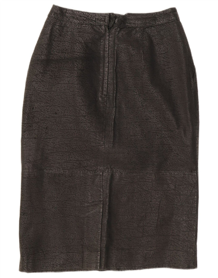 Vintage Damen Bleistiftrock EU 38 Medium W28 Schwarz