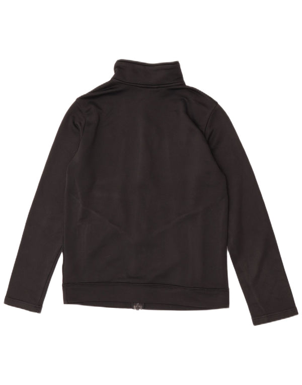Nike Jungen-Trainingsanzug-Top-Jacke, 13–14 Jahre, XL, schwarzes Polyester