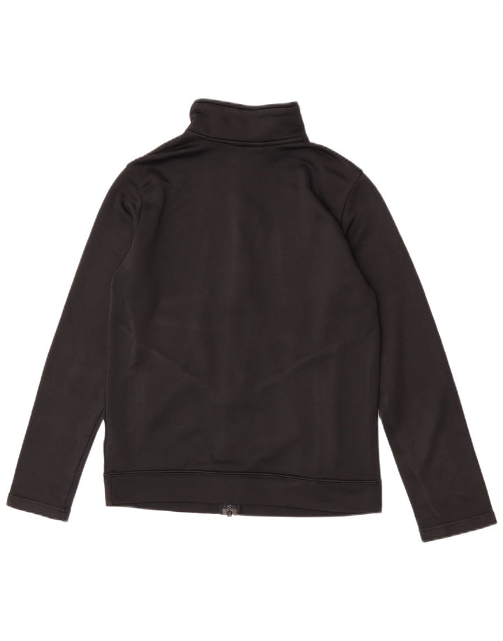 Nike Jungen-Trainingsanzug-Top-Jacke, 13–14 Jahre, XL, schwarzes Polyester