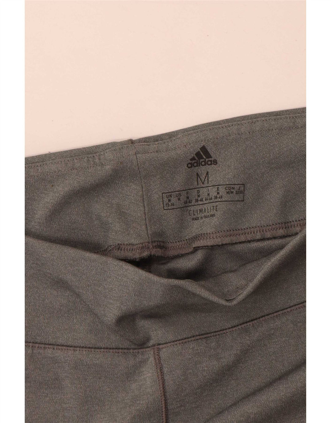 Adidas Damen Climalite Leggings UK 12/14 Mittelgrau