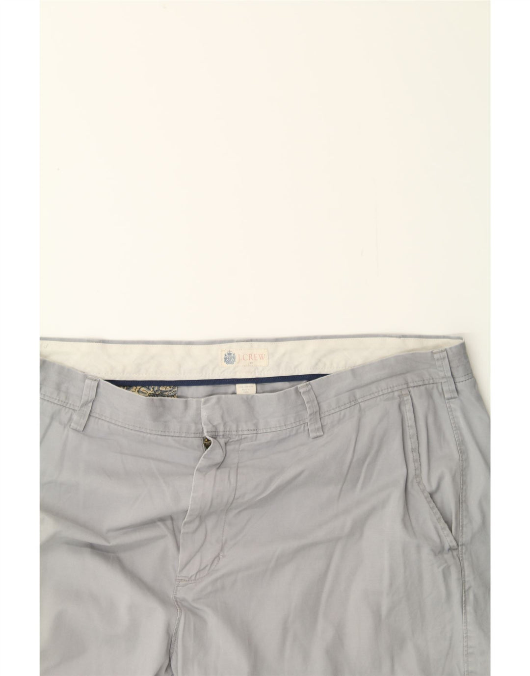 J. CREW Mens Chino Shorts W38 XL Grey Cotton Vintage J. Crew and Second-Hand J. Crew from Messina Hembry 