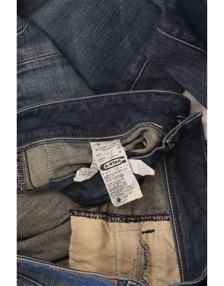 G-Star Herren Slim Jeans W29 L30 Blaue Baumwolle