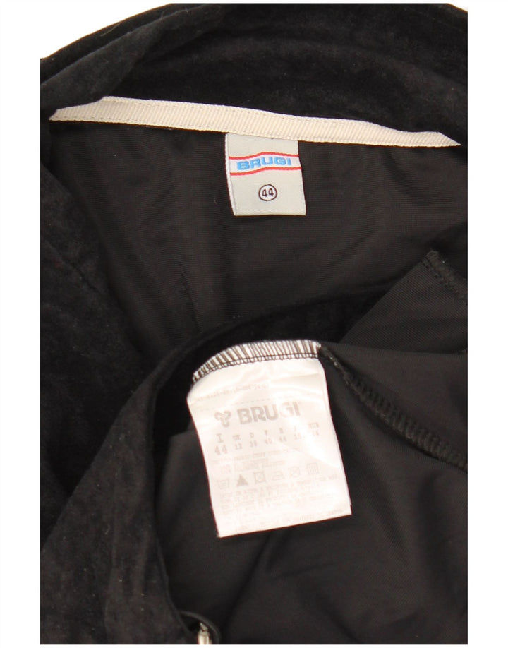 Brugi Damen Fleecejacke UK 12 Medium Schwarz Polyester