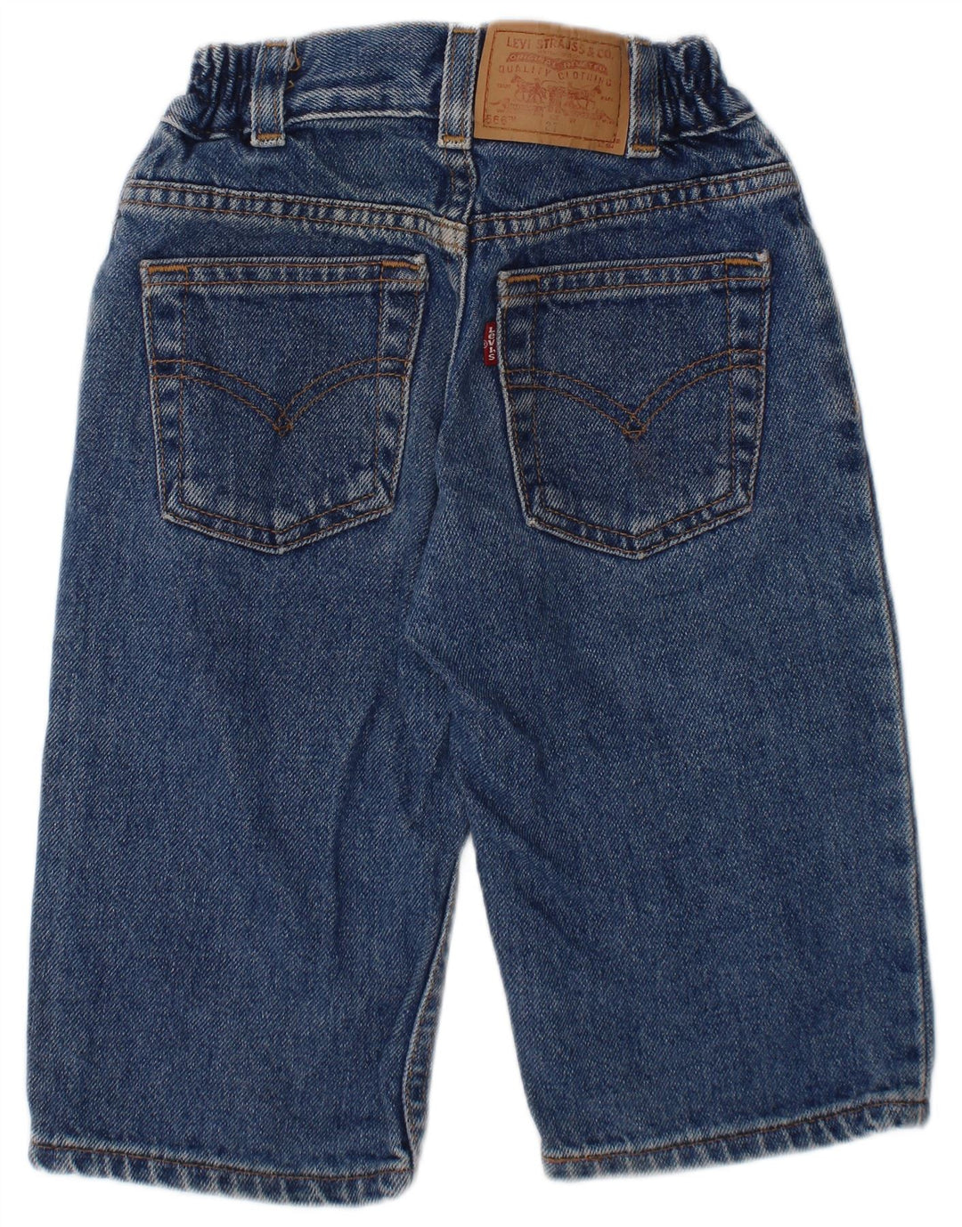 LEVI'S Baby-Jungen 566 Regular Straight Jeans 18–24 Monate W20 L10 Blau