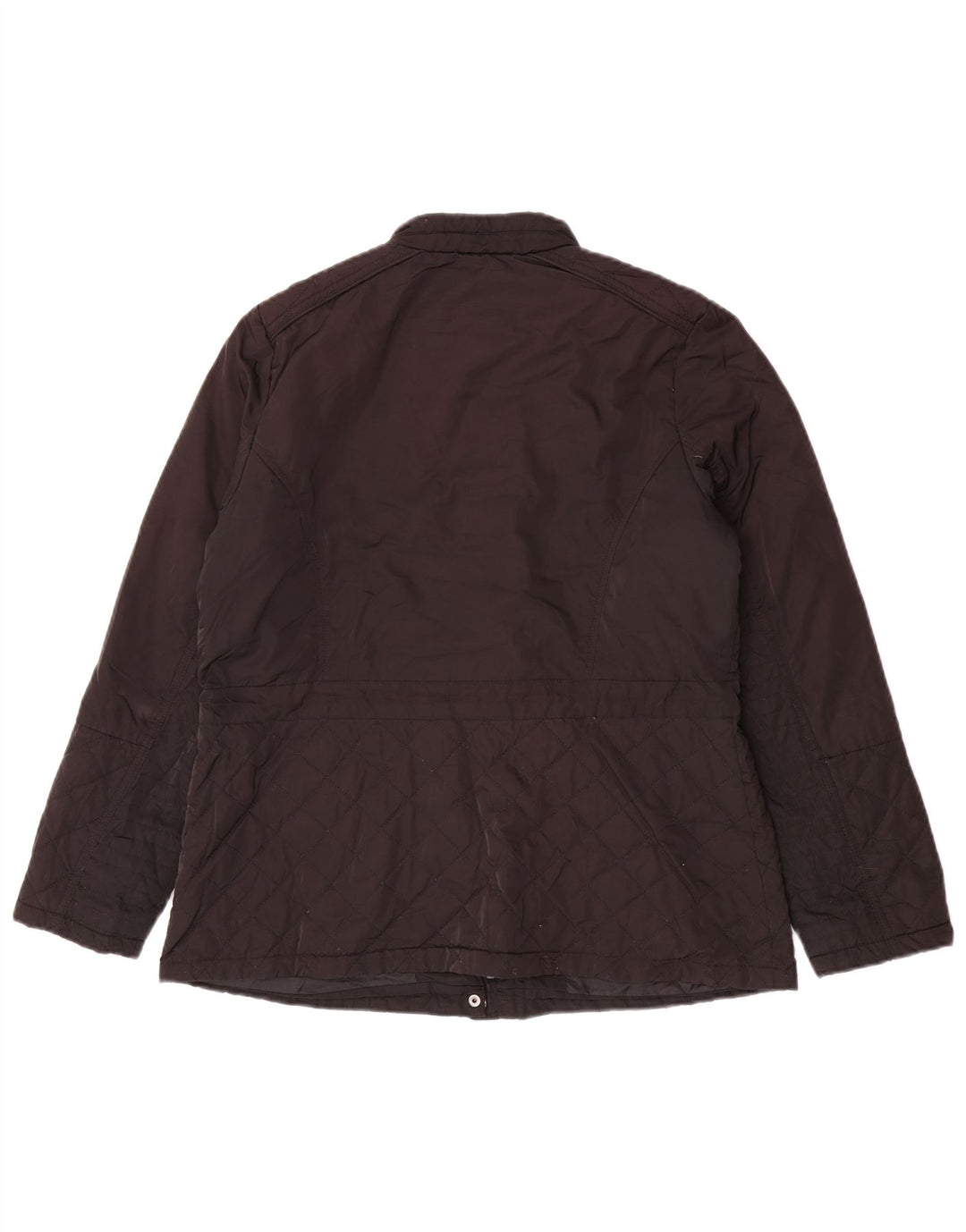 Marks & Spencer Damen Steppjacke UK 14 Large Schwarz Polyester