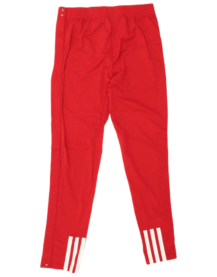 ADIDAS Herren Trainingshose 2XL Rot Polyester