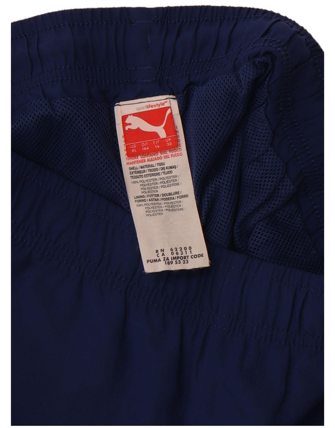 PUMA Jungen Graphic Sport Shorts 11-12 Jahre Marineblaues Polyester