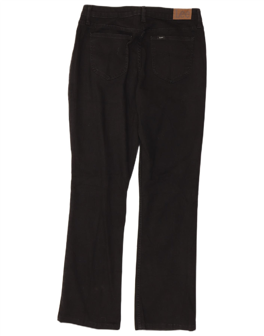 LEE Damen Bootcut-Jeans mit mittelhohem Bund und normaler Passform, W32, L30, Schwarz