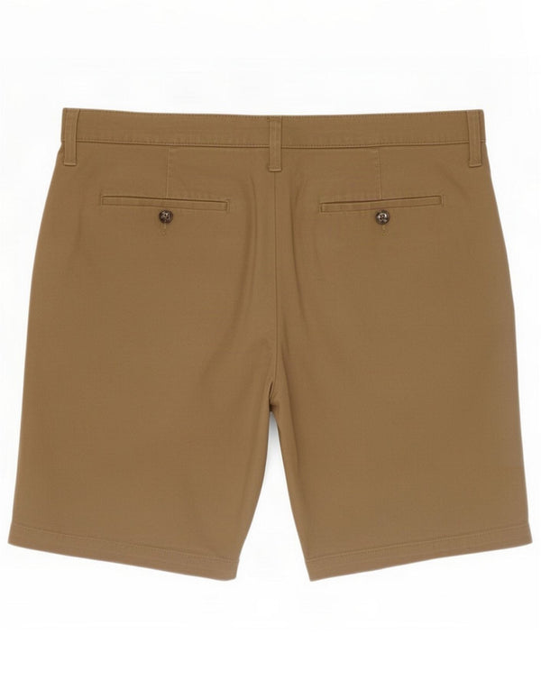 Marks & Spencer Herren-Chinoshorts, Größe L, W36, Beige, Baumwolle