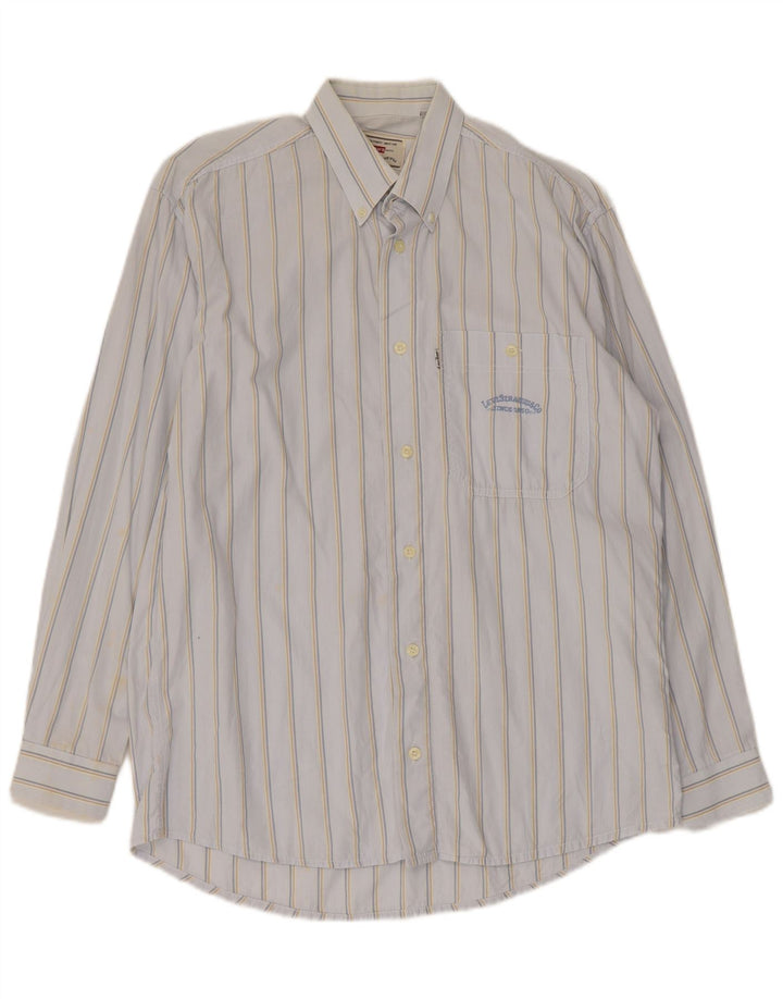 Levi's Herrenhemd, klein, blau gestreift