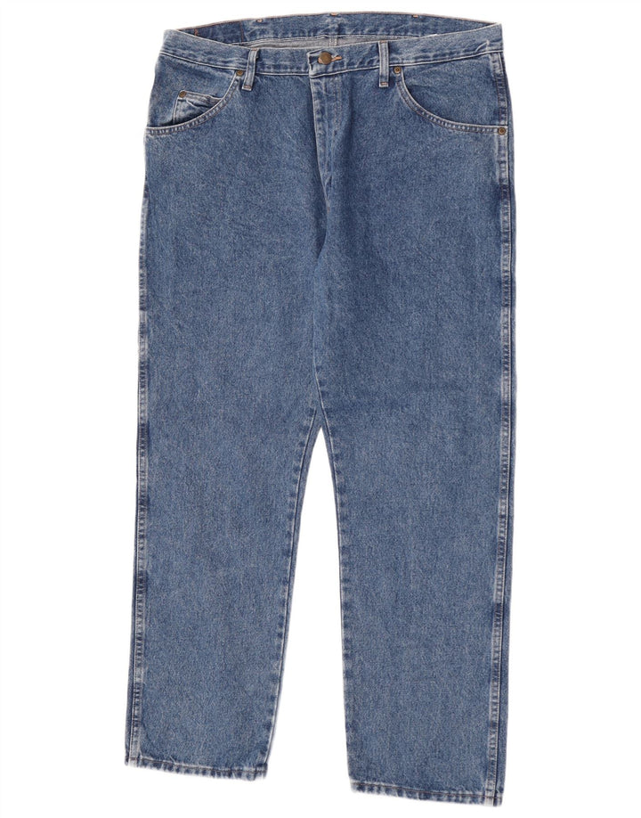 Wrangler Herren-Jeans mit normaler Passform, gerade Passform, W38, L30, Blau, Baumwolle