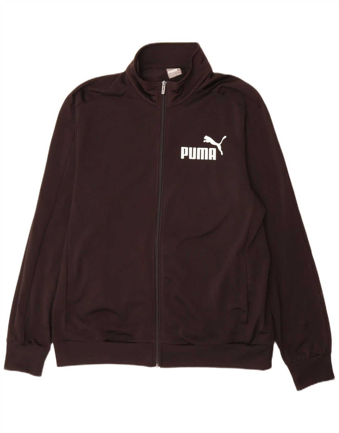 Puma Herren Trainingsanzug Top Jacke XL Schwarz Polyester
