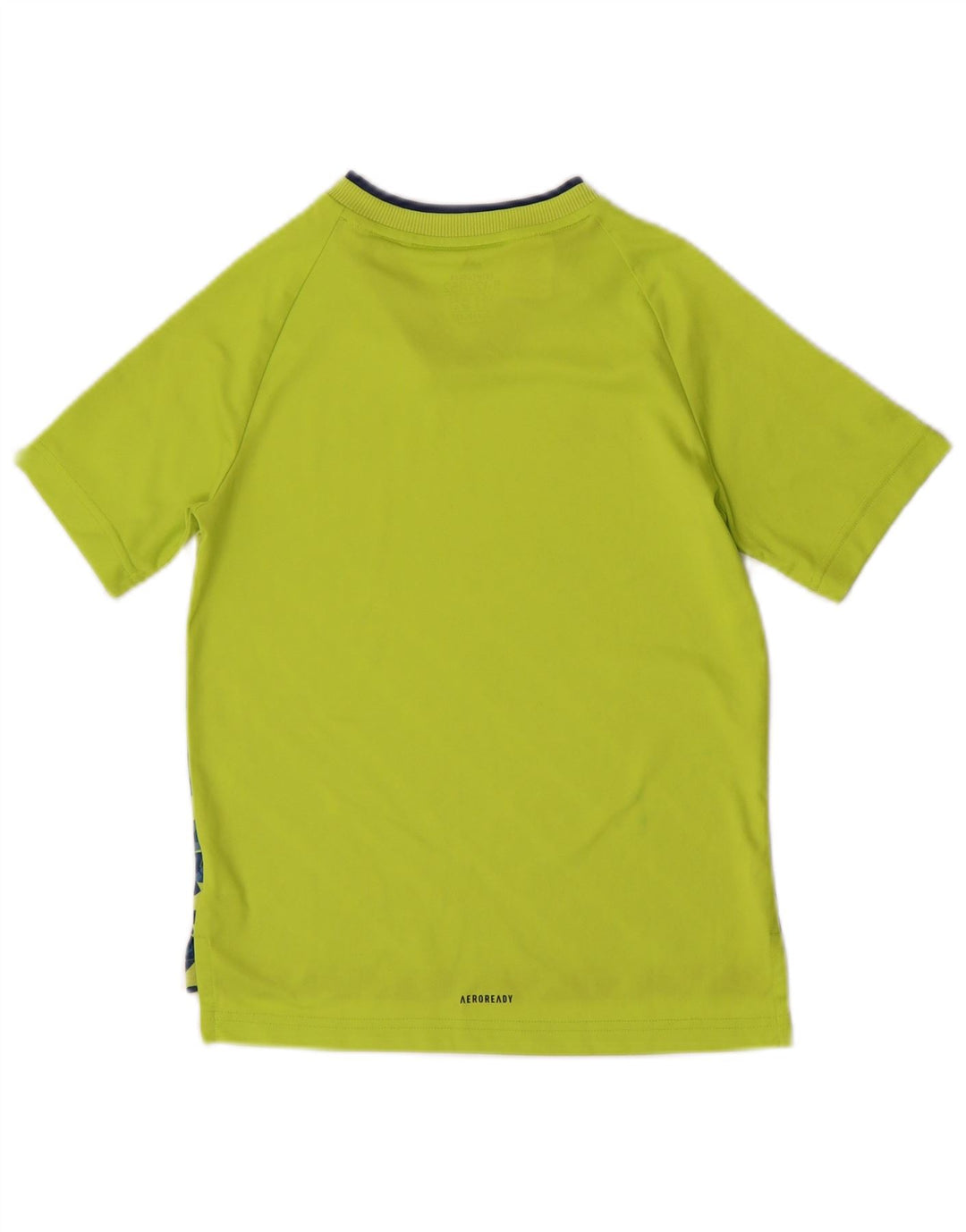 Adidas Jungen MESSI Graphic T-Shirt Top 11–12 Jahre, grünes Polyester