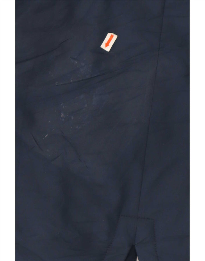 Nike Herren-Windbreaker-Mantel mit Kapuze, UK 38, mittelmarineblaues Polyester