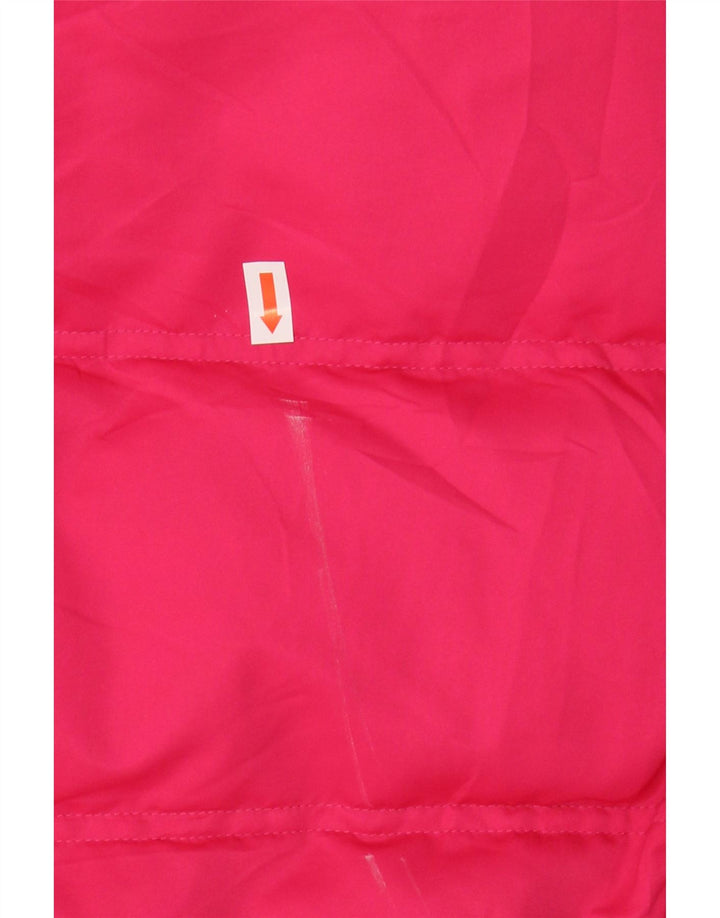 Adidas Damen Wattierte Weste UK 6 XS Rosa Polyester