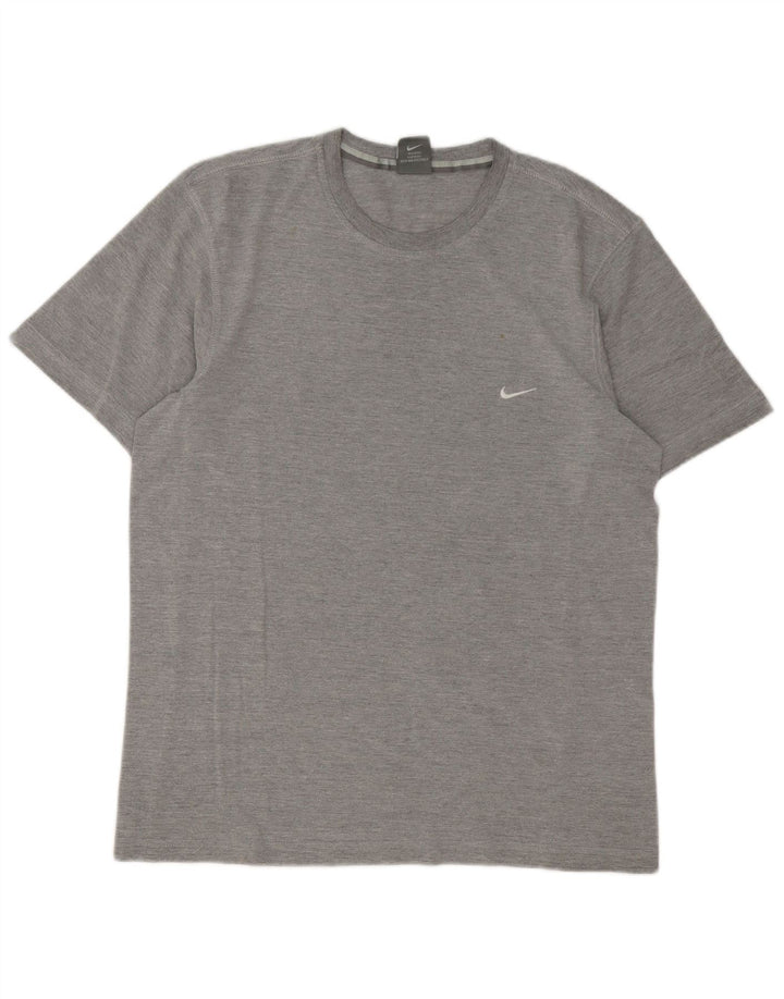 Nike Herren T-Shirt Top Large Grau