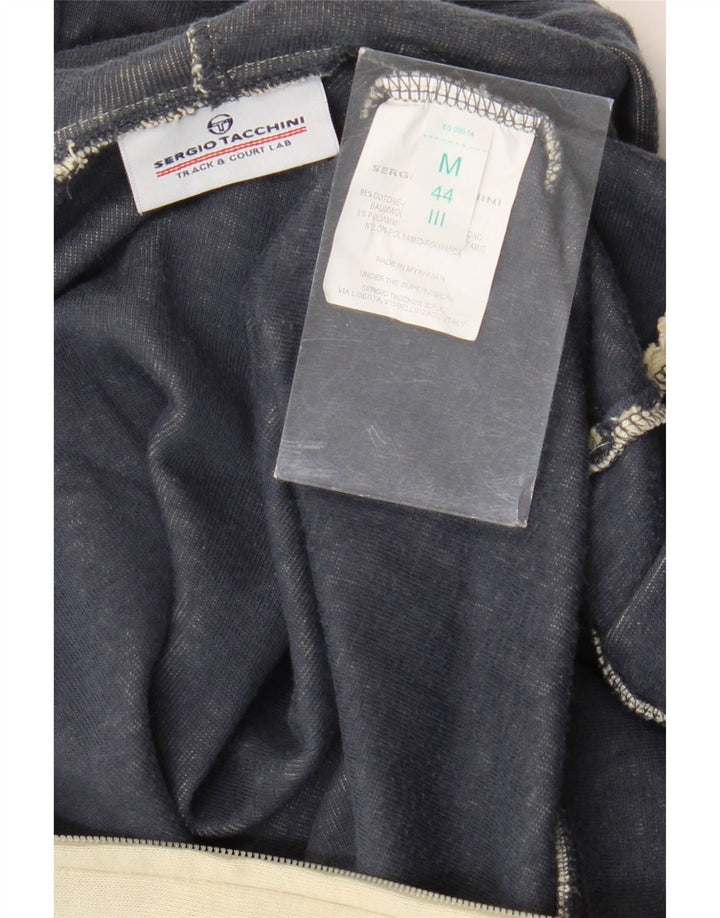 SERGIO TACCHINI Damen-Kapuzenpullover mit Reißverschluss IT 44 Mittelbeige Baumwolle
