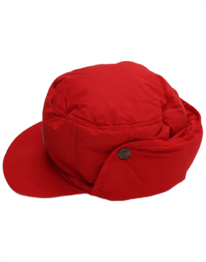 Diadora Herren-Kappe mit Ohrenklappe, gepolstert, mittelrot