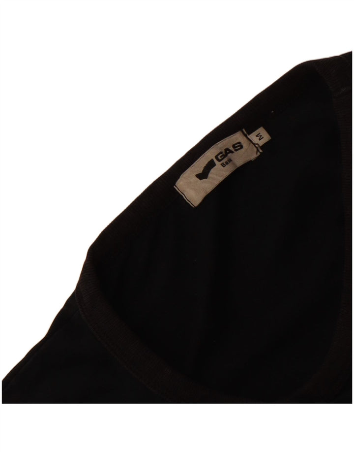 GAS Herren Honda Racing Graphic Top Langarm Medium Schwarz